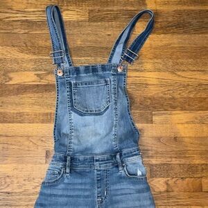 Abercrombie Kids Blue Denim Overalls